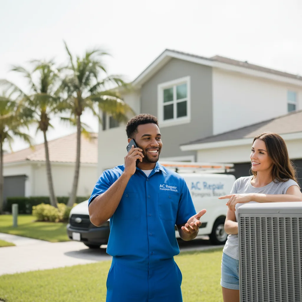 AC Repair Pompano Beach customer support in New Gloucester